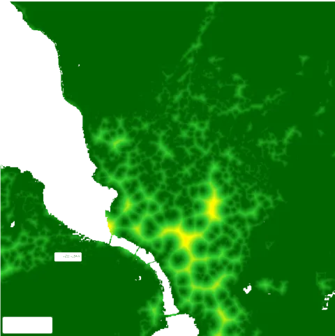 Equità Verde - Distanza dalle Aree Verdi
